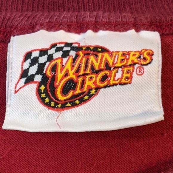 Vtg Dale Earnhardt Nascar Winston Cup Winner 1980 Sz XL Ringer Tee - Picture 6 of 8